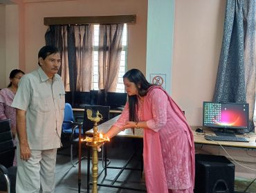 दीप प्रज्वलन - बड़े पैमाने पर जन सेवा कार्यक्रम