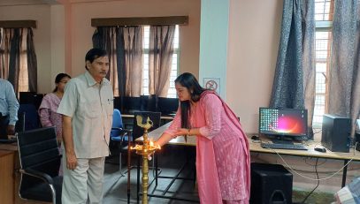 दीप प्रज्वलन - बड़े पैमाने पर जन सेवा कार्यक्रम