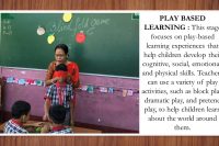 Play Based Learning