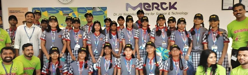 मर्क लाइफ साइंस का औद्योगिक दौरा