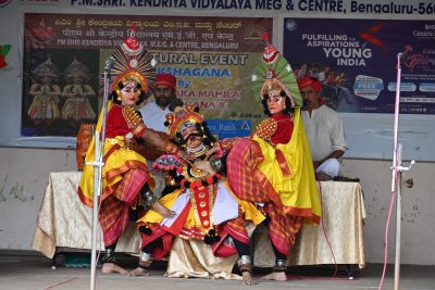 यक्षगान प्रस्तुति कृष्ण लीले कंस वधे