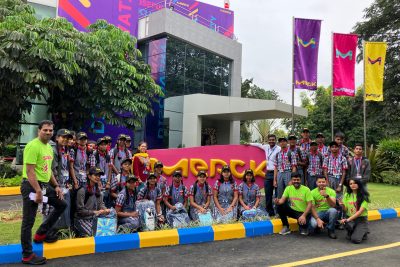 मर्क लाइफ साइंस का औद्योगिक दौरा