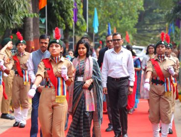 Hon’ble Commissioner KVS Ms Prachi Pandey inaugurated the state of the art STEM Lab at PM SHRI KV MEG and Centre
