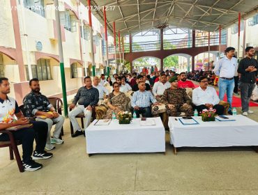 खेलकूद प्रतियोगिता का उद्घाटन