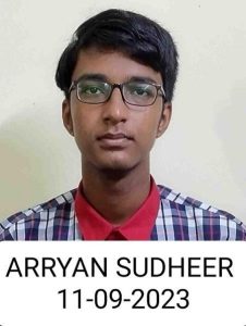 Class XII topper