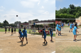 PLAYING VOLLEYBALL