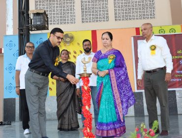 Lighting of the lamp KVS National Sports meet 2024