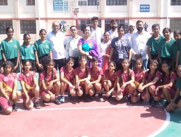 Teams at KVS National Sports meet 2024