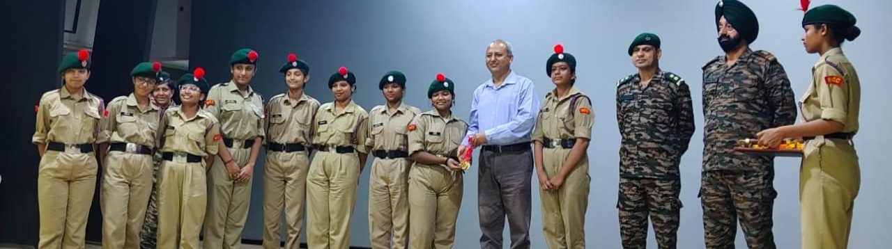 22 Girl Cadets at Delhi Cantt