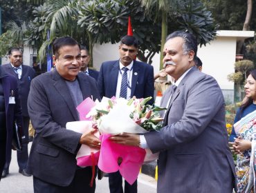 श्री नितिन गडकरी का दौरा