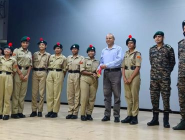 22 Girl Cadets at Delhi Cantt
