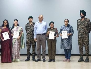 22 Girl Cadets at Delhi Cantt 4