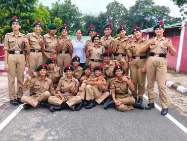 22 Girl Cadets at Delhi Cantt 3