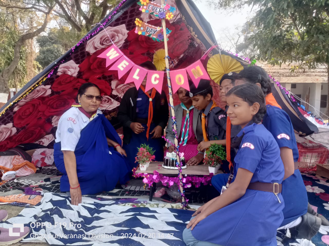 SCOUTS AND GUIDES CAMP