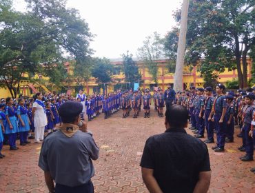 स्काउट्स और गाइड्स का शपथ ग्रहण समारोह