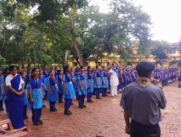 स्काउट्स और गाइड्स का शपथ ग्रहण समारोह