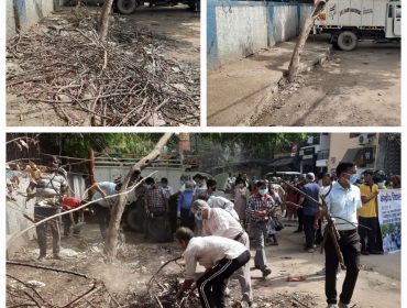 Cleanliness Drive by PM SHRI KV Tagore Garden, New Delhi