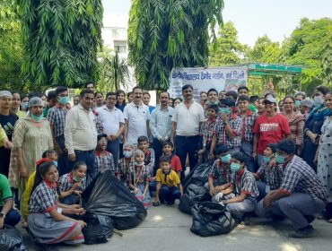 पीएम श्री केवी टैगोर गार्डन, नई दिल्ली द्वारा स्वच्छता अभियान