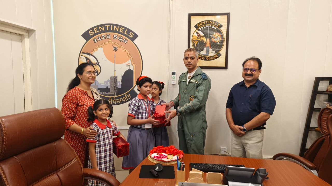 RAKHI CELEBRATION WITH CHAIRMAN SIR