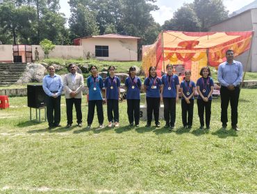Annual Sports Day group prize