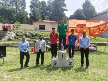 Annual Sports Day race boys