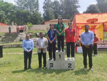 Annual Sports Day race girls