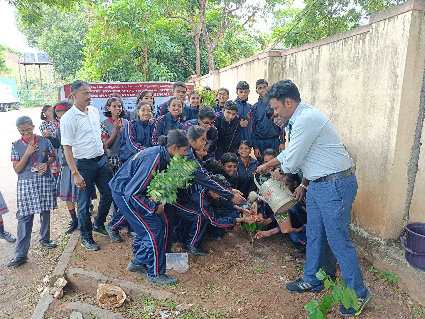 Plantation at Bus terminal