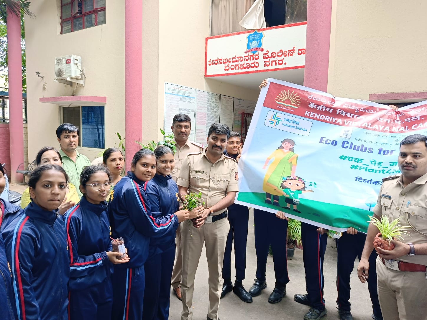 Plant gift under Shiksha Saptah