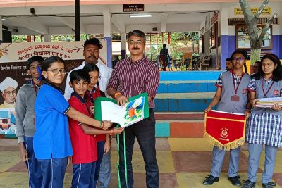 Class Magazine launched by Principal Sir