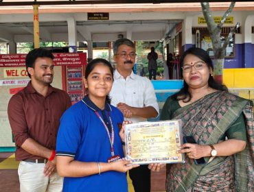 TANU DESHPANDEY, REGIONAL LEVEL WINNER IN SINGING COMPETITION