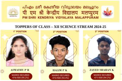 CLASS XII SCIENCE TOPPER