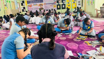 जिला स्तरीय कला प्रतियोगिता