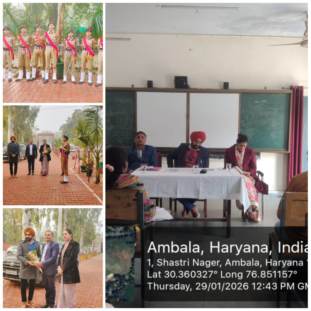 AC sir visited vidyalaya
