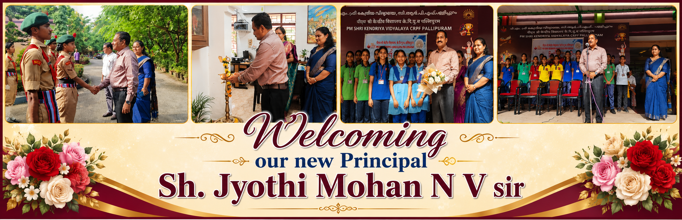 Welcoming Jyothi Mohan Sir