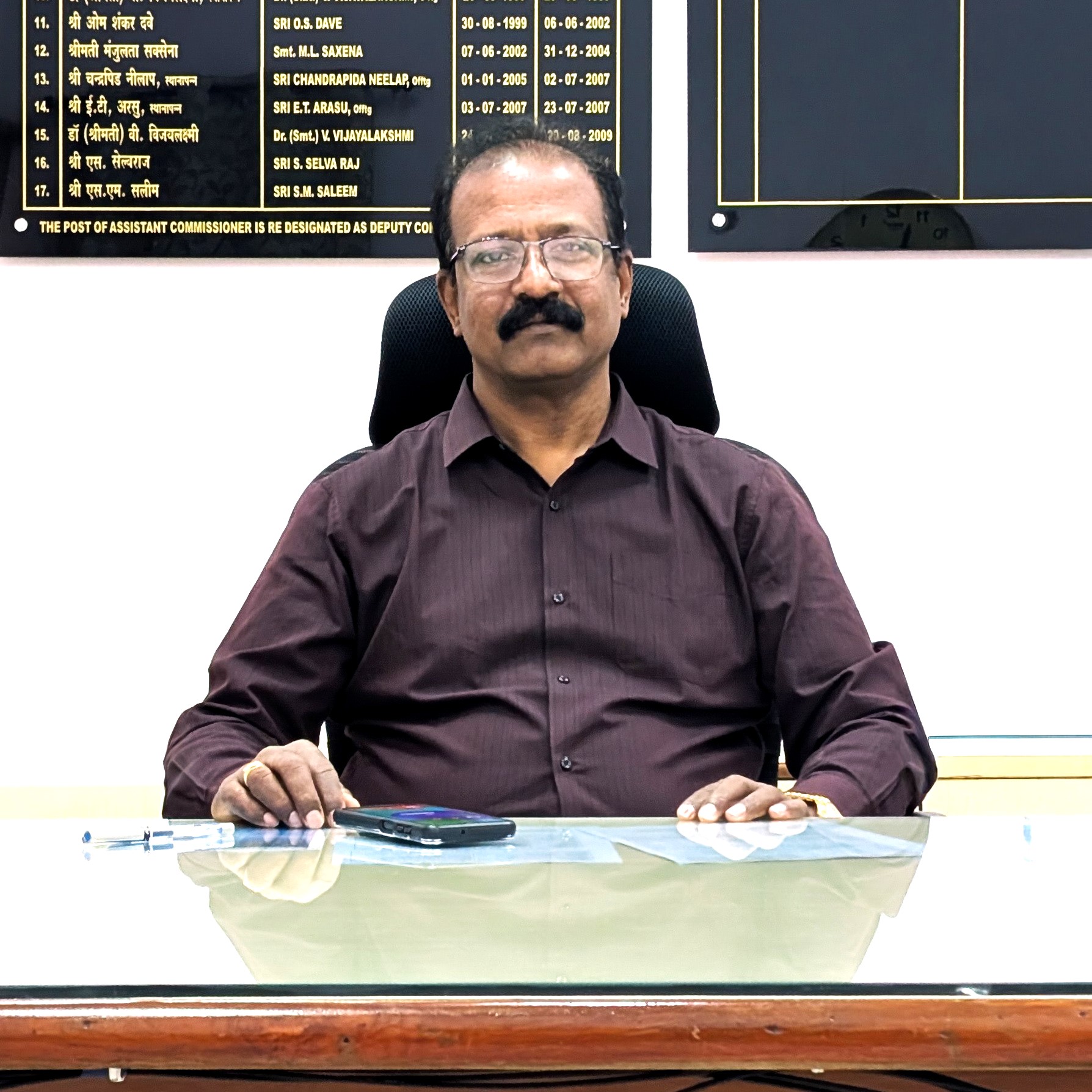 श्री संतोष कुमार एन, उपायुक्त