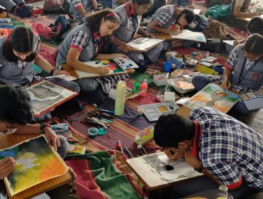 परीक्षा पे चर्चा  चित्रकला प्रतियोगिता
