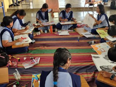 परीक्षा पे चर्चा  चित्रकला प्रतियोगिता