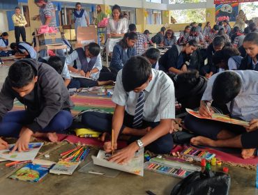 परीक्षा पे चर्चा  चित्रकला प्रतियोगिता