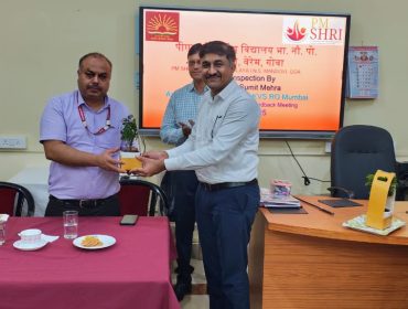 Shri Sumit Mehra Sir, AC KVS RO Mumbai Region Visit