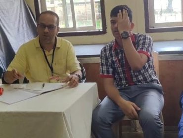 Awareness session on AIDS and Eye check up