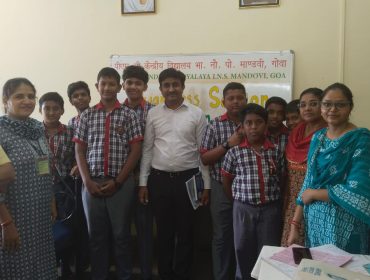 Awareness session on AIDS and Eye check up