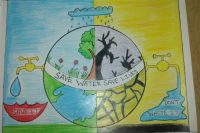 Painting made by student shourya nigam