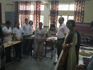Image Showing: DC visit at PMKVY room