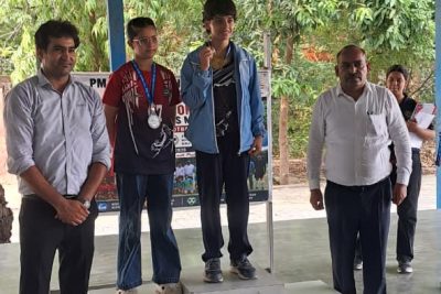 Chavvi from 8C got gold in RSM boxing