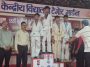 Suraj from 11 class got silver in judo
