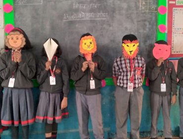 Mask making activity class 3