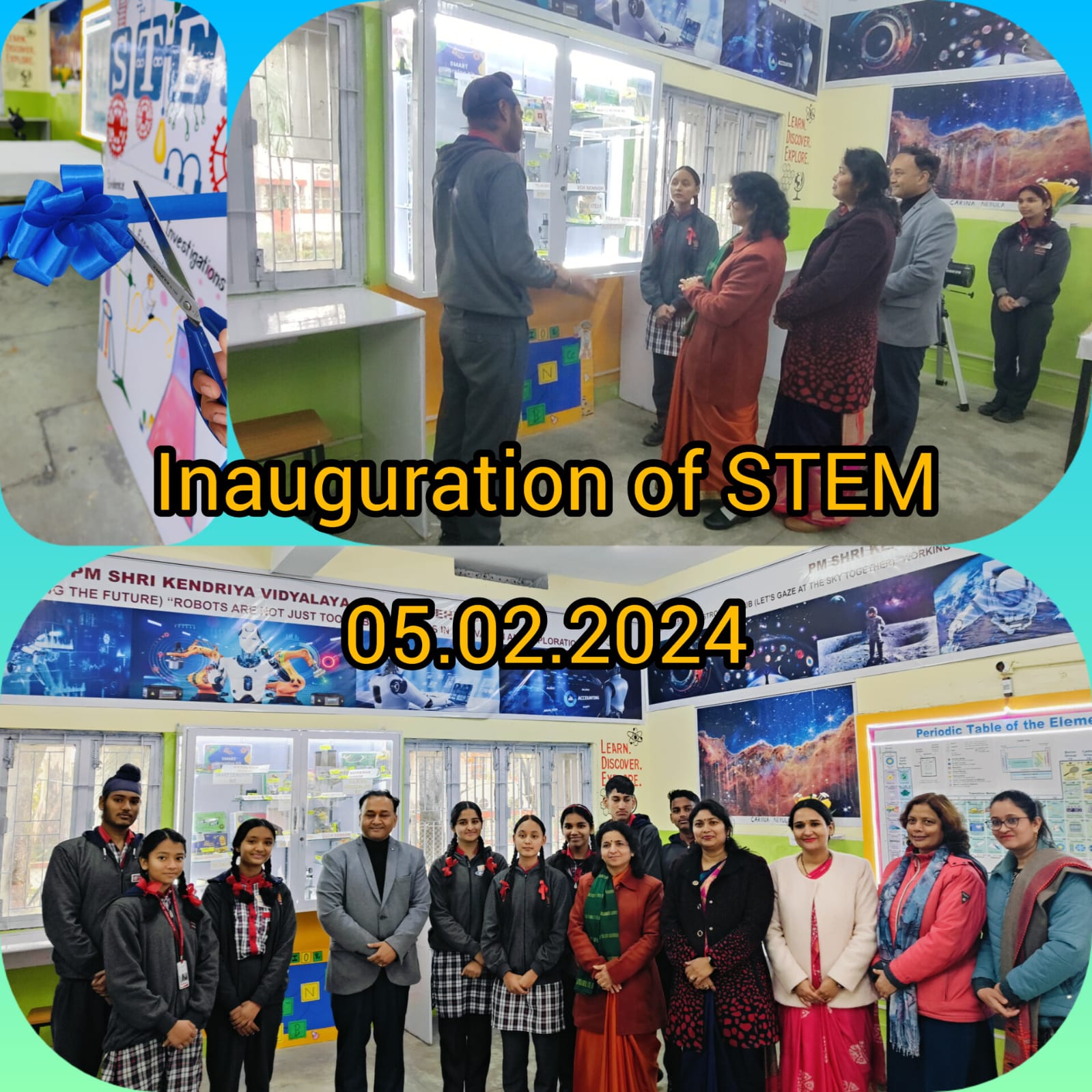 INUGRATION OF STEM & ROBOTICS LAB