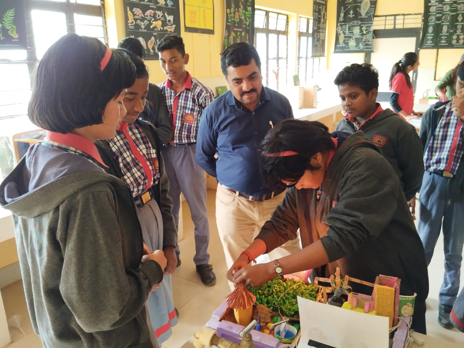 Science exhibition electricity