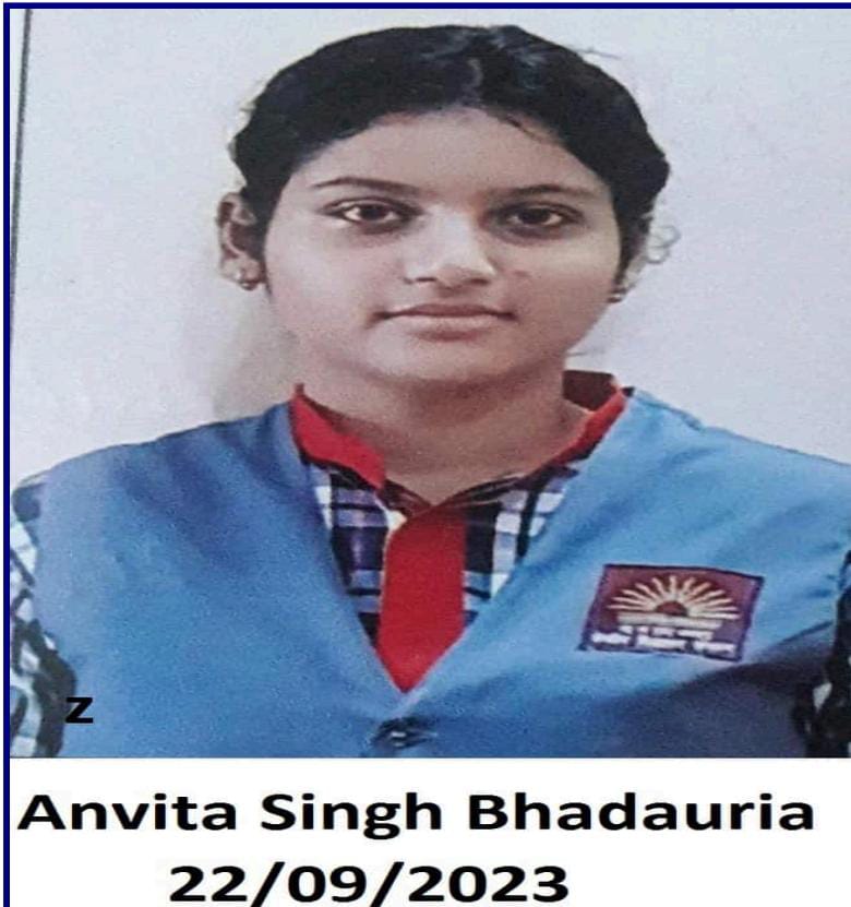 ANVITA SINGH BHADAURIA