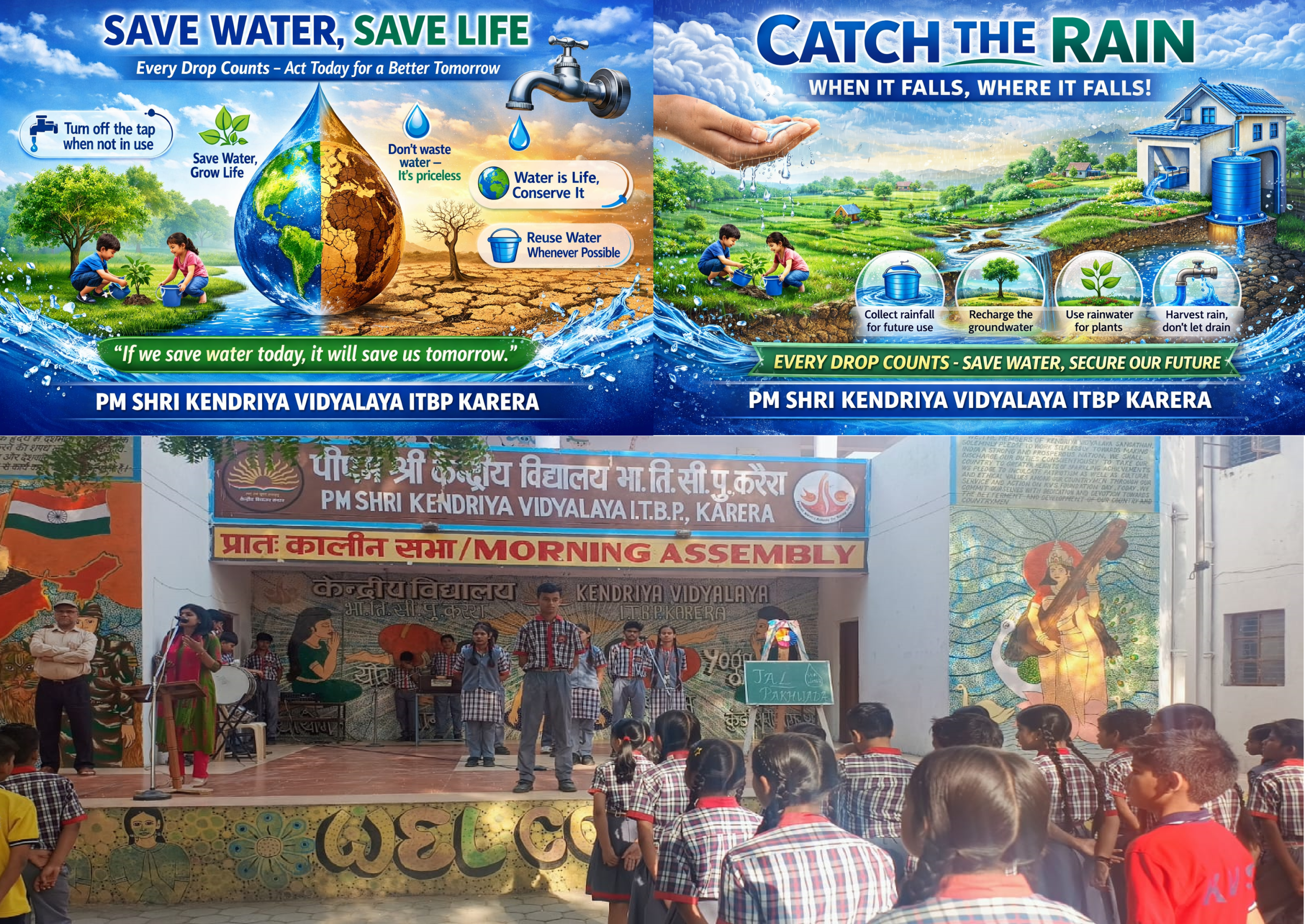water conservation & Catch the rain